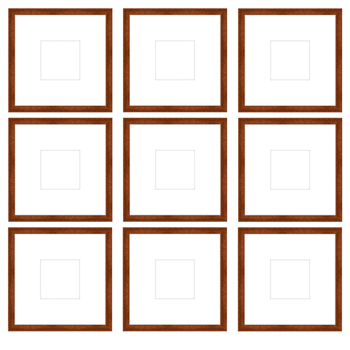 Gallery Wall - The Grids #G905 Jensen / Russet Gallery Walls Made Easy