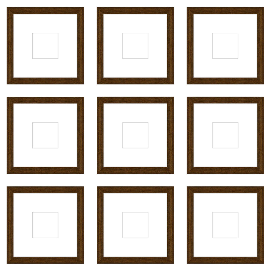 Gallery Wall - The Grids #G906 Darby / Cocoa Gallery Walls Made Easy