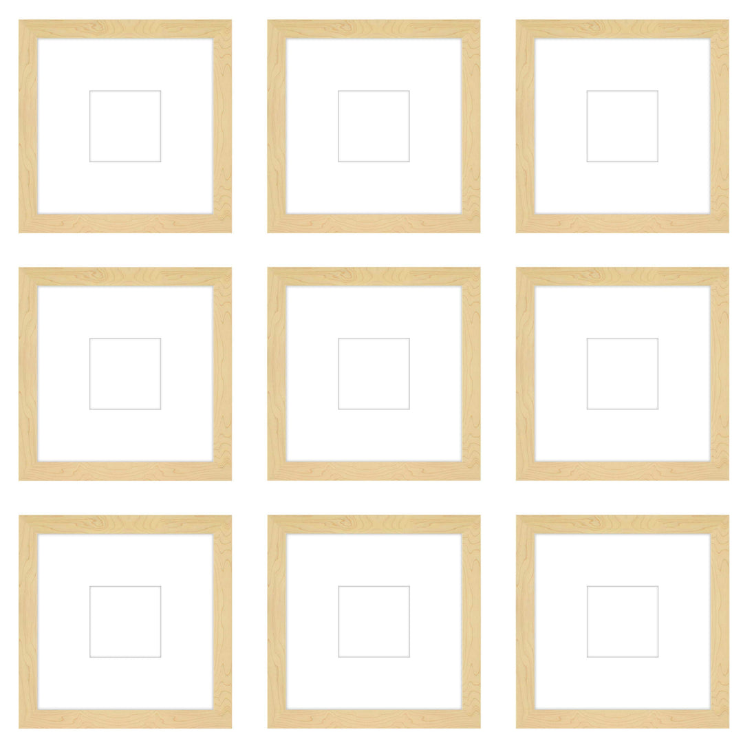 Gallery Wall - The Grids #G906 Darby / Sand Gallery Walls Made Easy