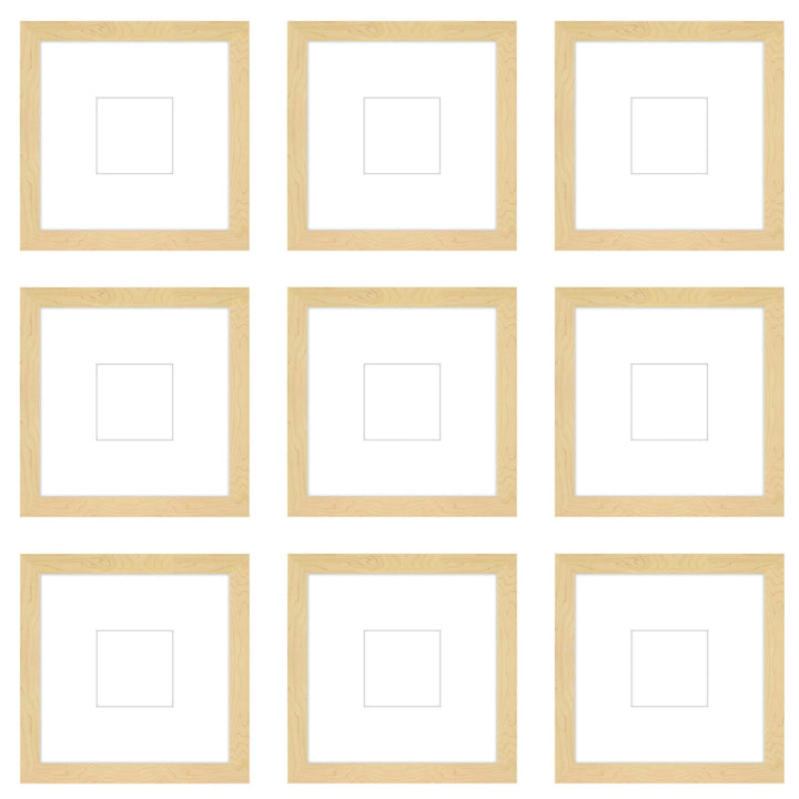 Gallery Wall - The Grids #G906 Darby / Sand Gallery Walls Made Easy