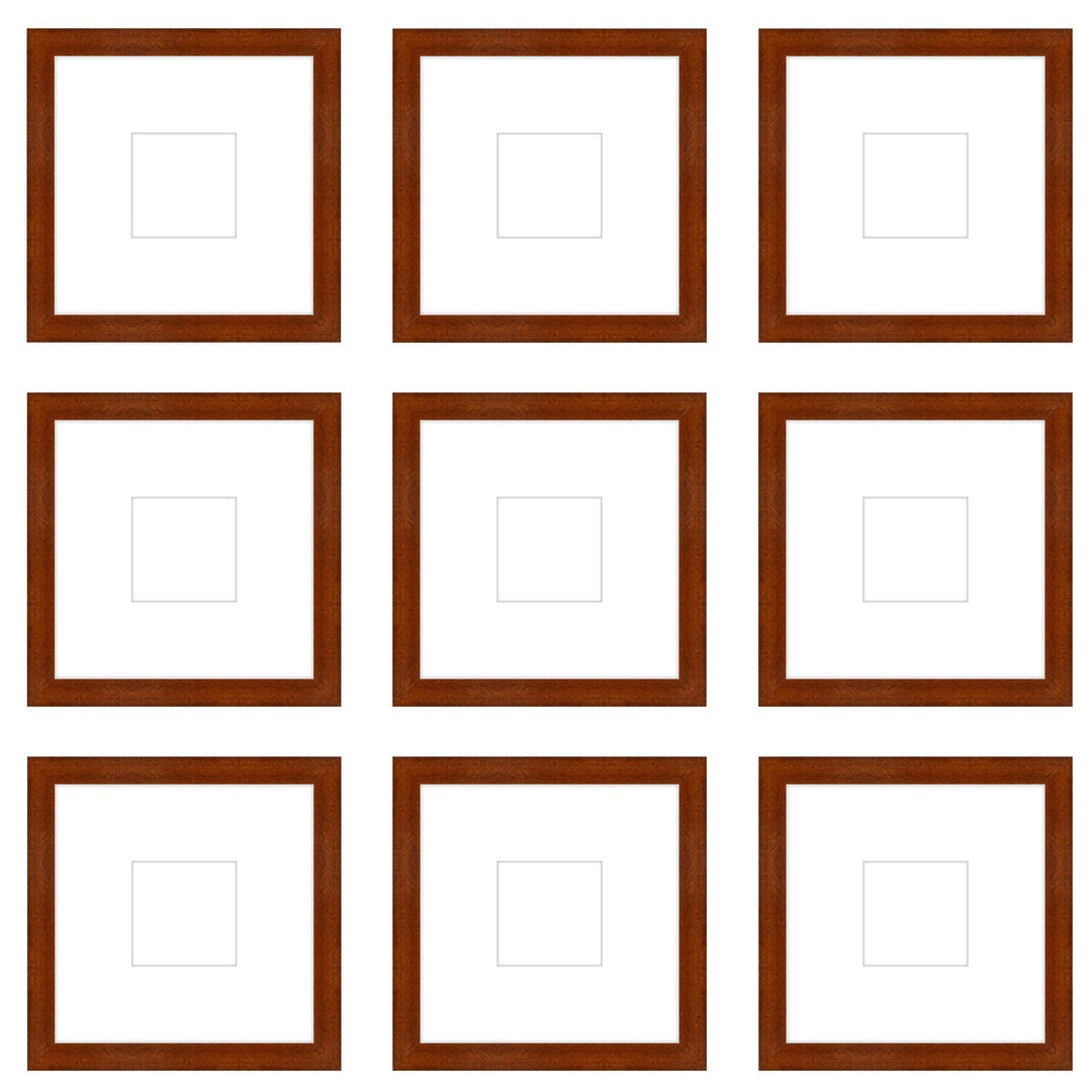 Gallery Wall - The Grids #G906 Darby / Umber Gallery Walls Made Easy