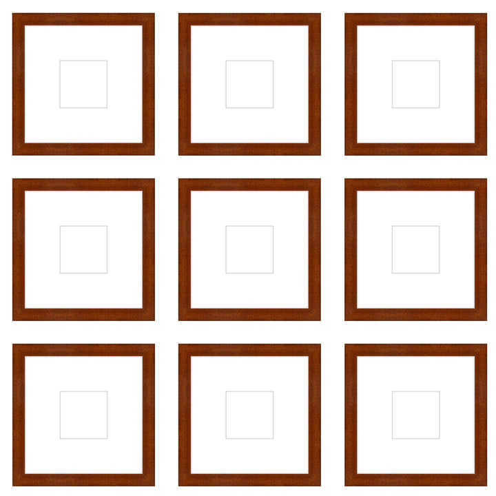 Gallery Wall - The Grids #G906 Darby / Umber Gallery Walls Made Easy