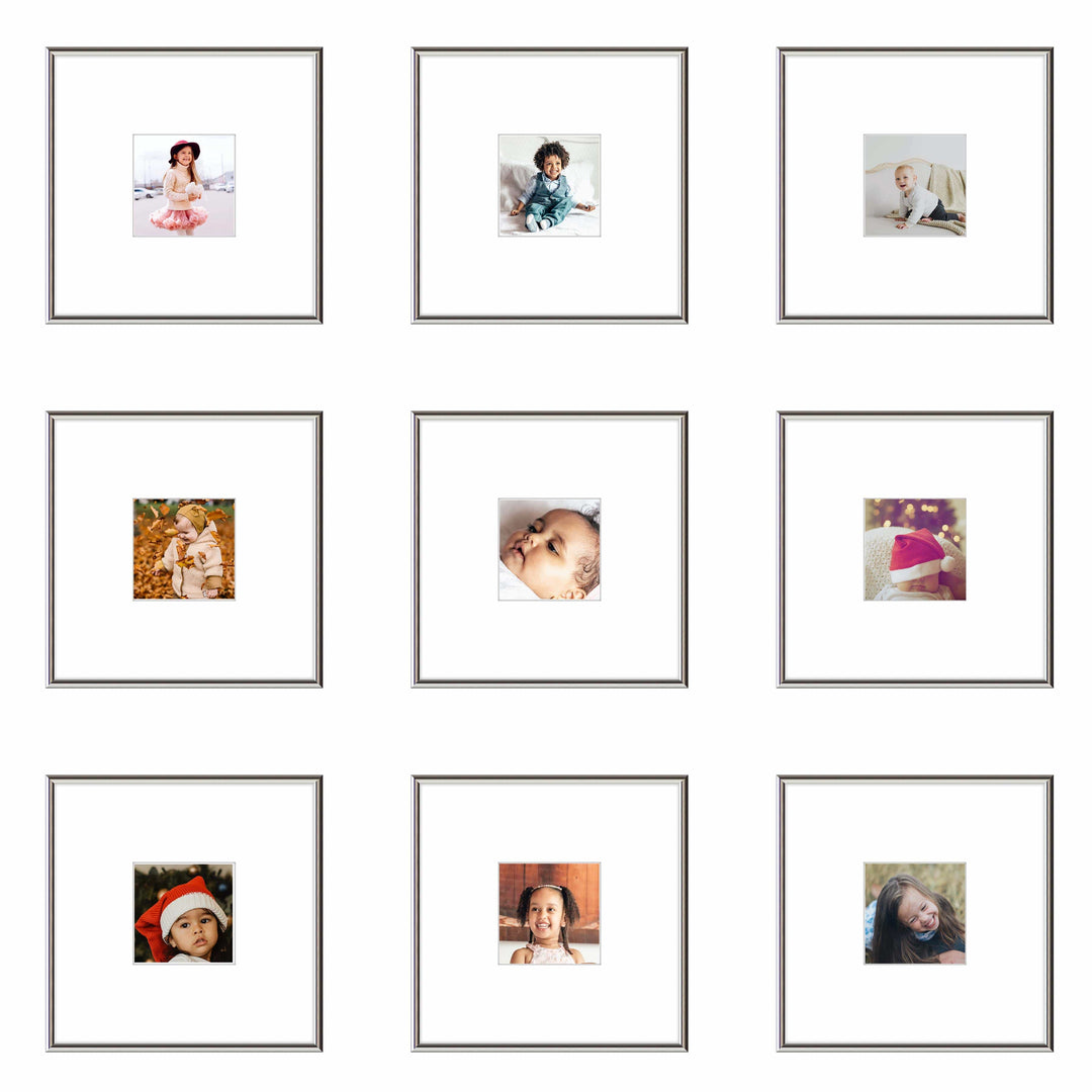 Gallery Wall - The Grids #G906 Gallery Walls Made Easy