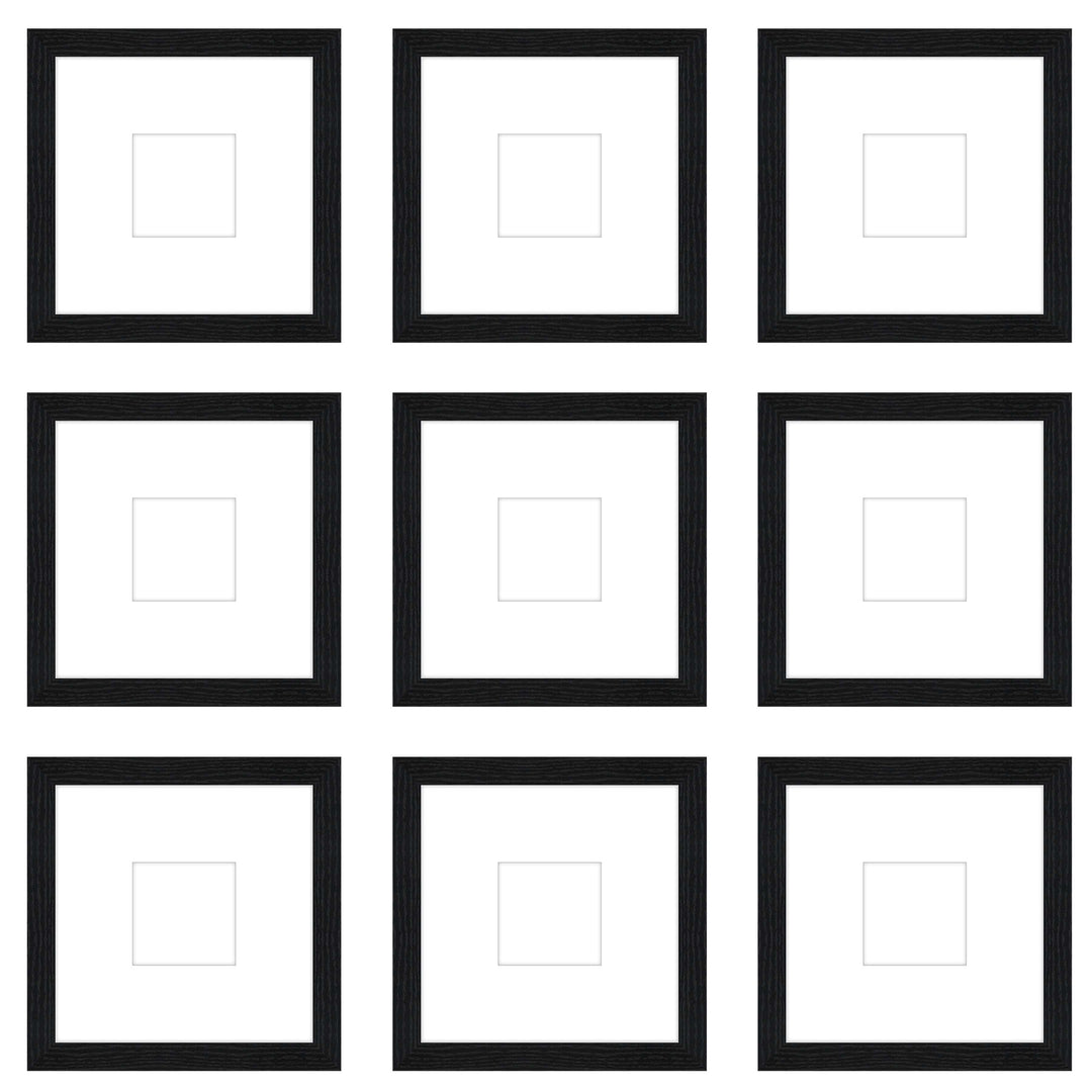 Gallery Wall - The Grids #G906 Jensen / Black Grain Gallery Walls Made Easy