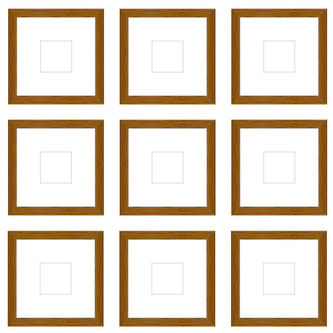 Gallery Wall - The Grids #G906 Jensen / Hazel Gallery Walls Made Easy