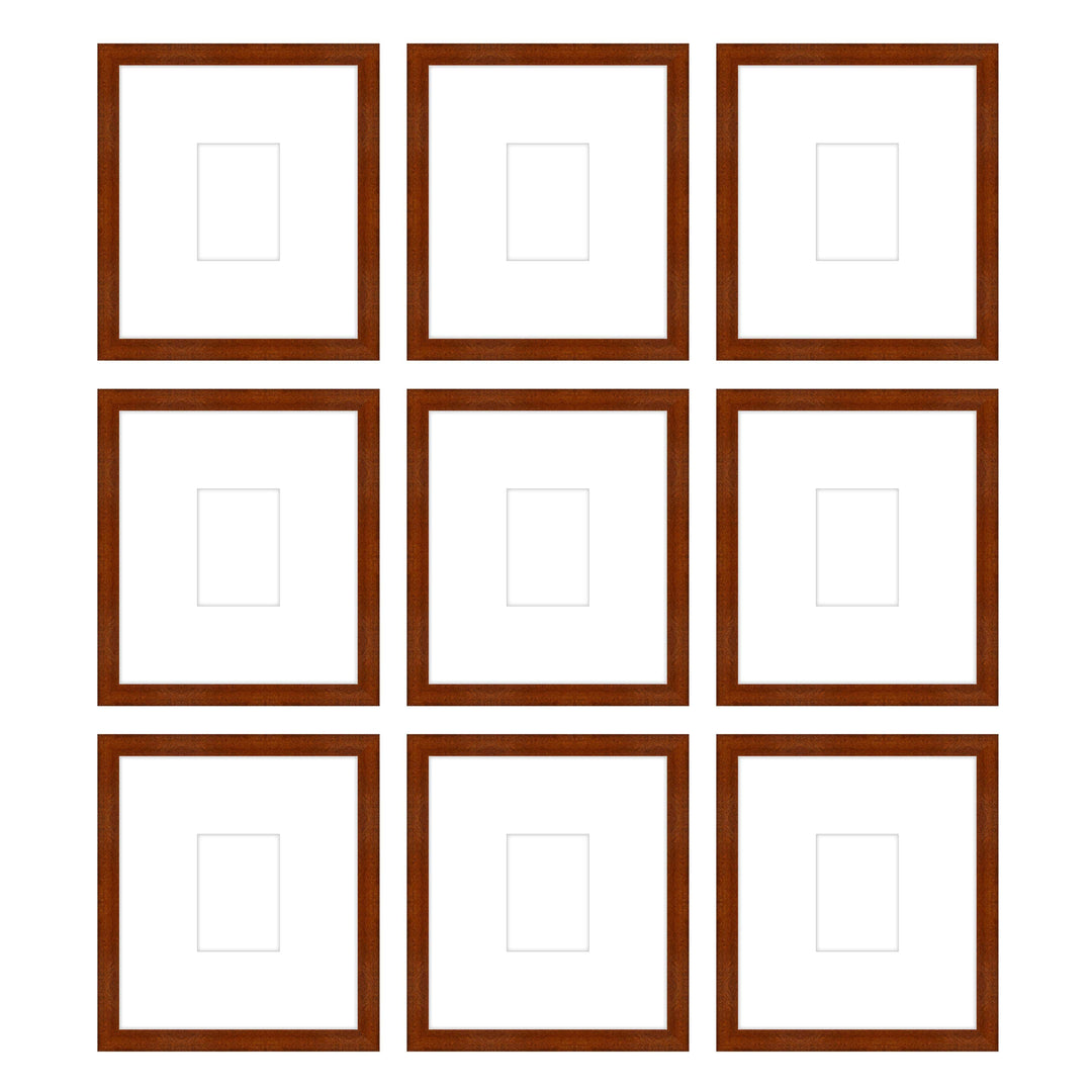 Gallery Wall - The Grids #G907 Darby / Umber Gallery Walls Made Easy