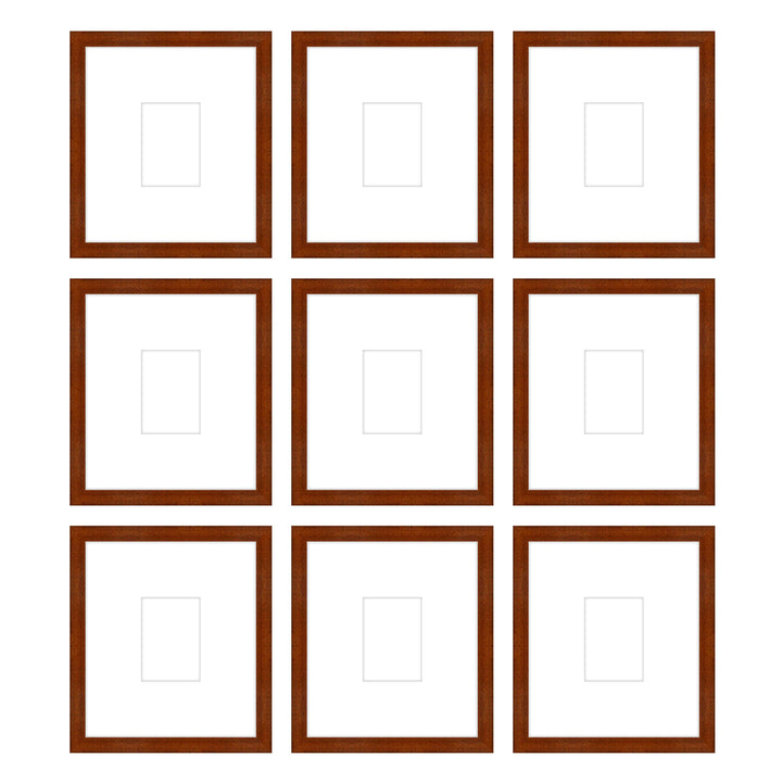 Gallery Wall - The Grids #G907 Darby / Umber Gallery Walls Made Easy