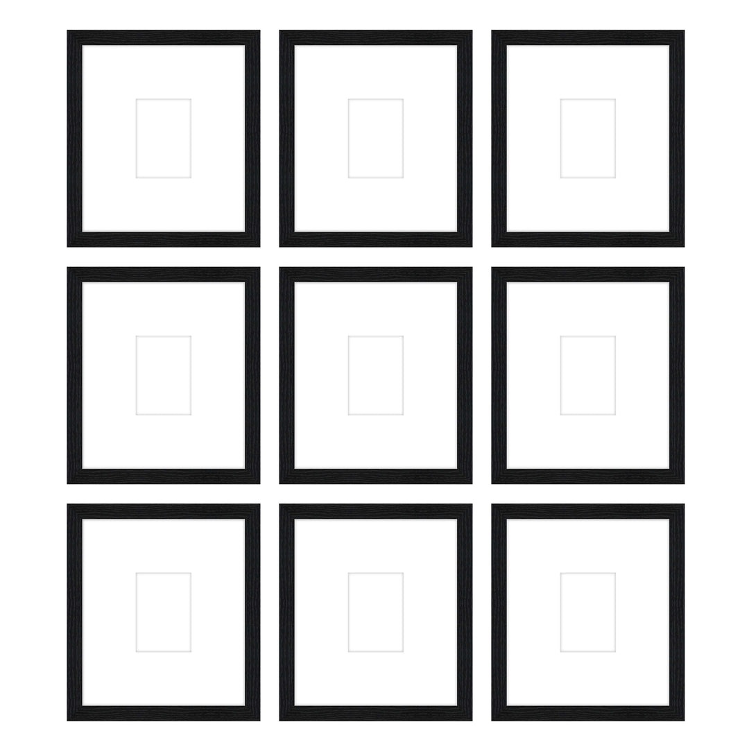 Gallery Wall - The Grids #G907 Jensen / Black Grain Gallery Walls Made Easy