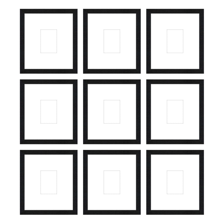 Gallery Wall - The Grids #G907 Jensen / Black Grain Gallery Walls Made Easy