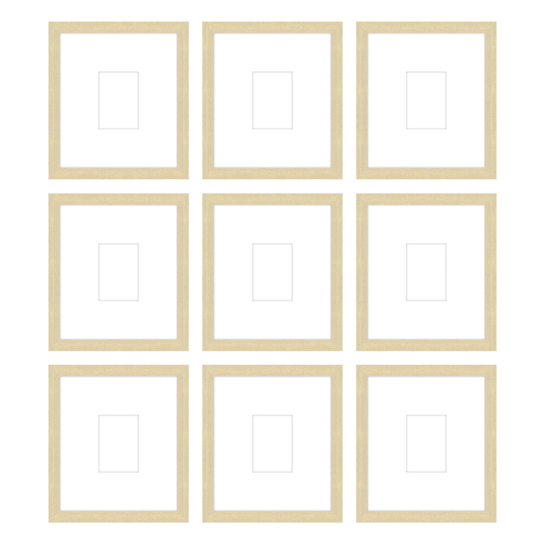 Gallery Wall - The Grids #G907 Jensen / Wheat Gallery Walls Made Easy