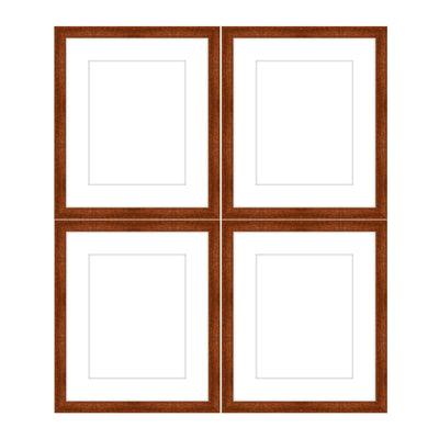 Gallery Wall - The Quads #Q201 Jensen / Russet Gallery Walls Made Easy