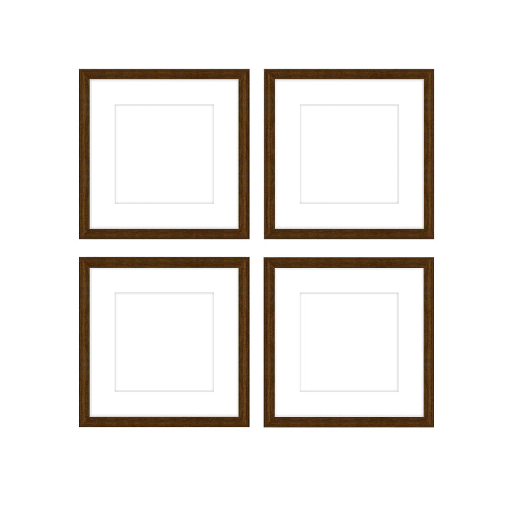 Gallery Wall - The Quads #Q202 Darby / Cocoa Gallery Walls Made Easy