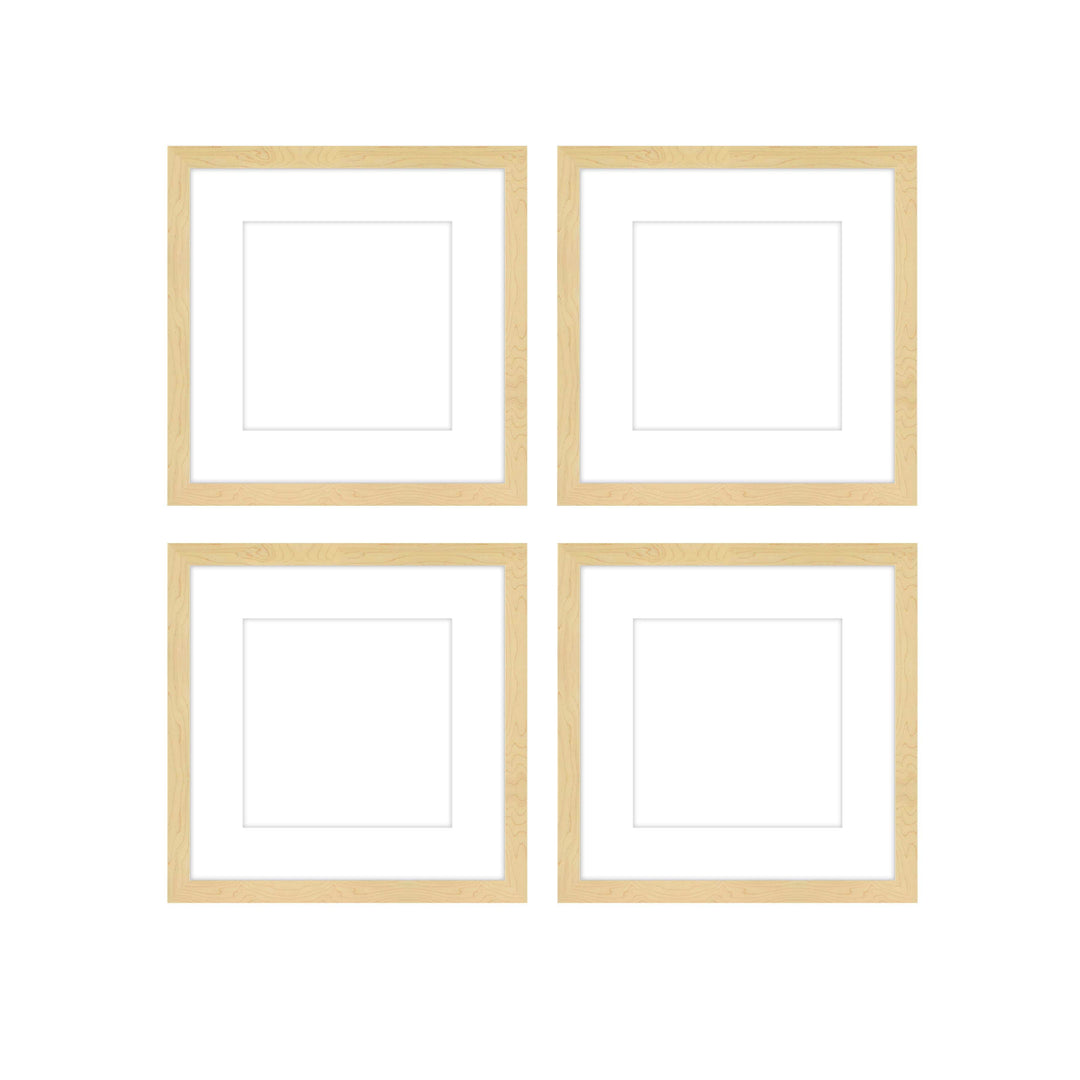 Gallery Wall - The Quads #Q202 Darby / Sand Gallery Walls Made Easy