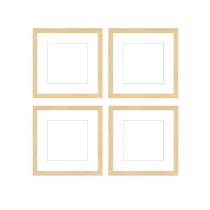 Gallery Wall - The Quads #Q202 Darby / Sand Gallery Walls Made Easy