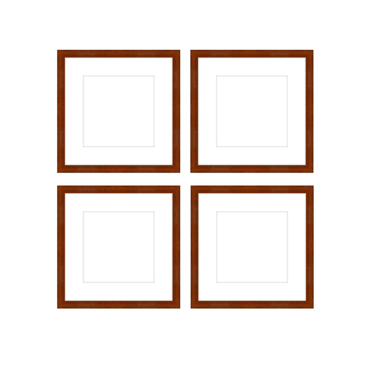 Gallery Wall - The Quads #Q202 Darby / Umber Gallery Walls Made Easy
