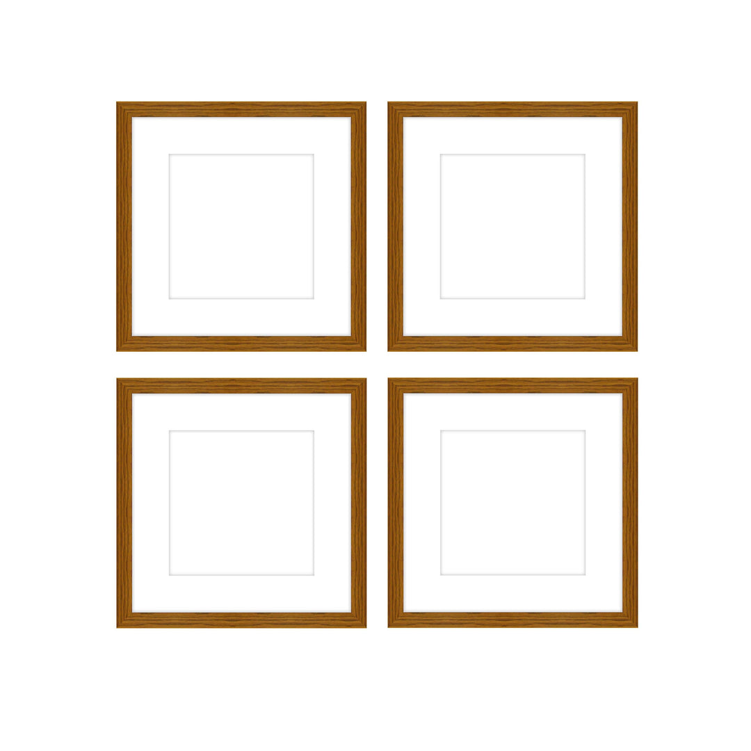 Gallery Wall - The Quads #Q202 Jensen / Hazel Gallery Walls Made Easy