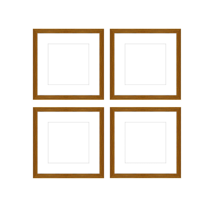 Gallery Wall - The Quads #Q202 Jensen / Hazel Gallery Walls Made Easy
