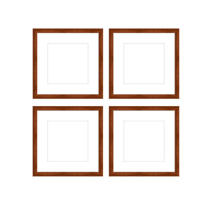 Gallery Wall - The Quads #Q202 Jensen / Russet Gallery Walls Made Easy