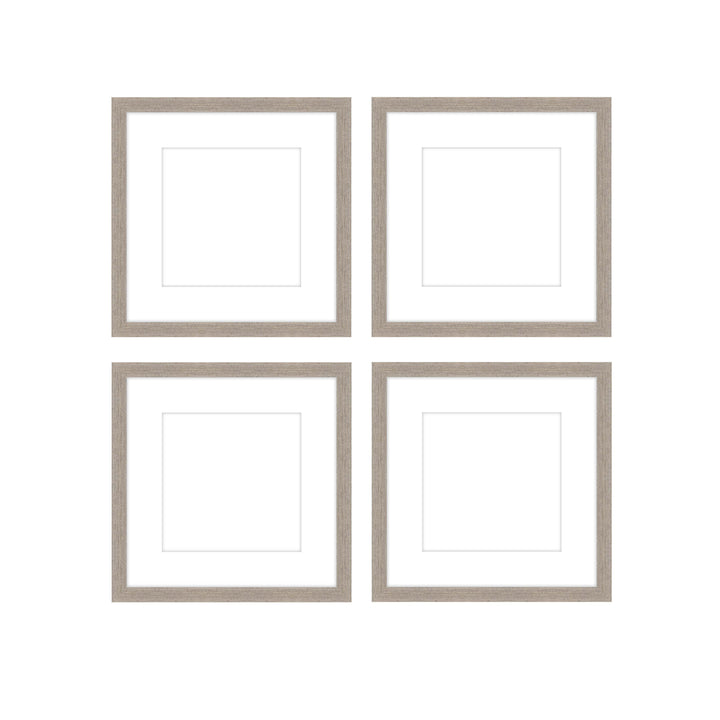 Gallery Wall - The Quads #Q202 Jensen / Rustic Gray Gallery Walls Made Easy