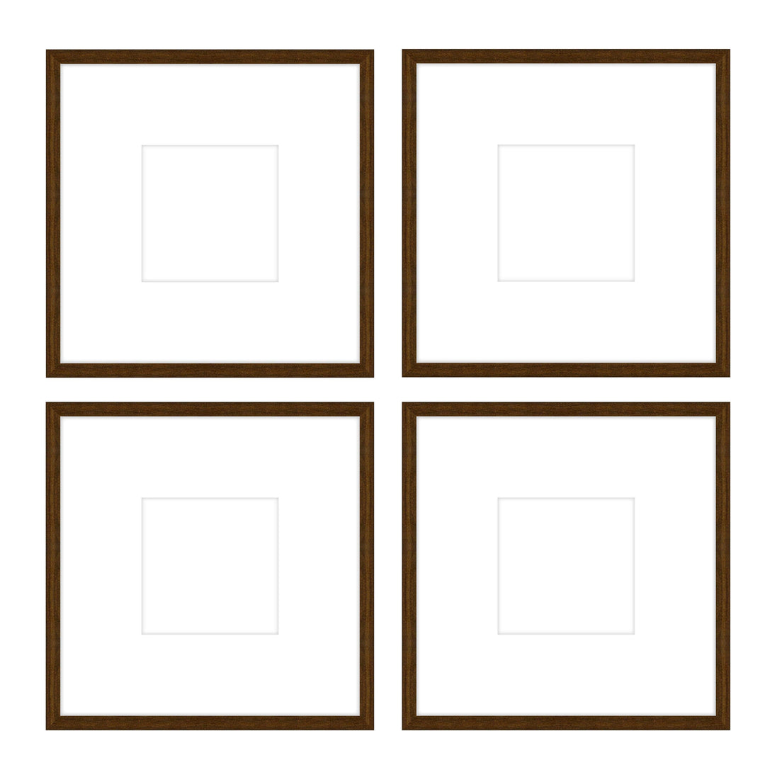 Gallery Wall - The Quads #Q203 Darby / Cocoa Gallery Walls Made Easy