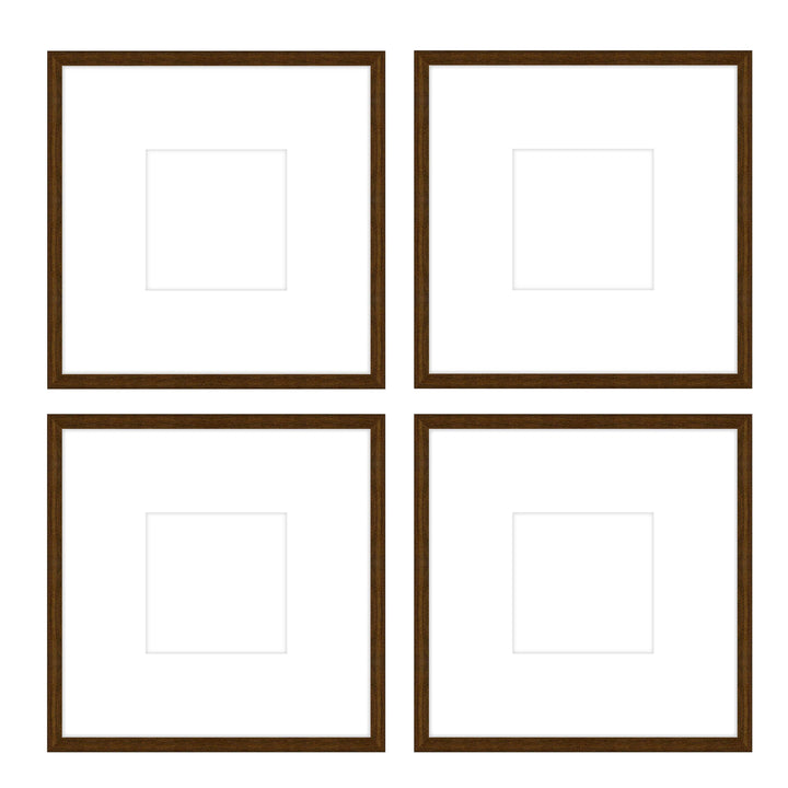 Gallery Wall - The Quads #Q203 Darby / Cocoa Gallery Walls Made Easy