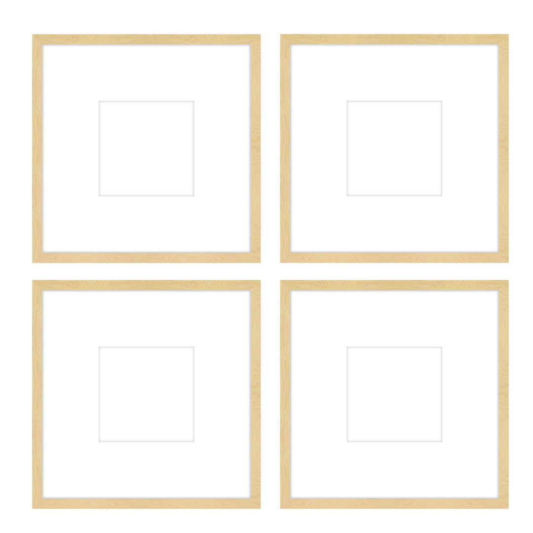 Gallery Wall - The Quads #Q203 Darby / Sand Gallery Walls Made Easy