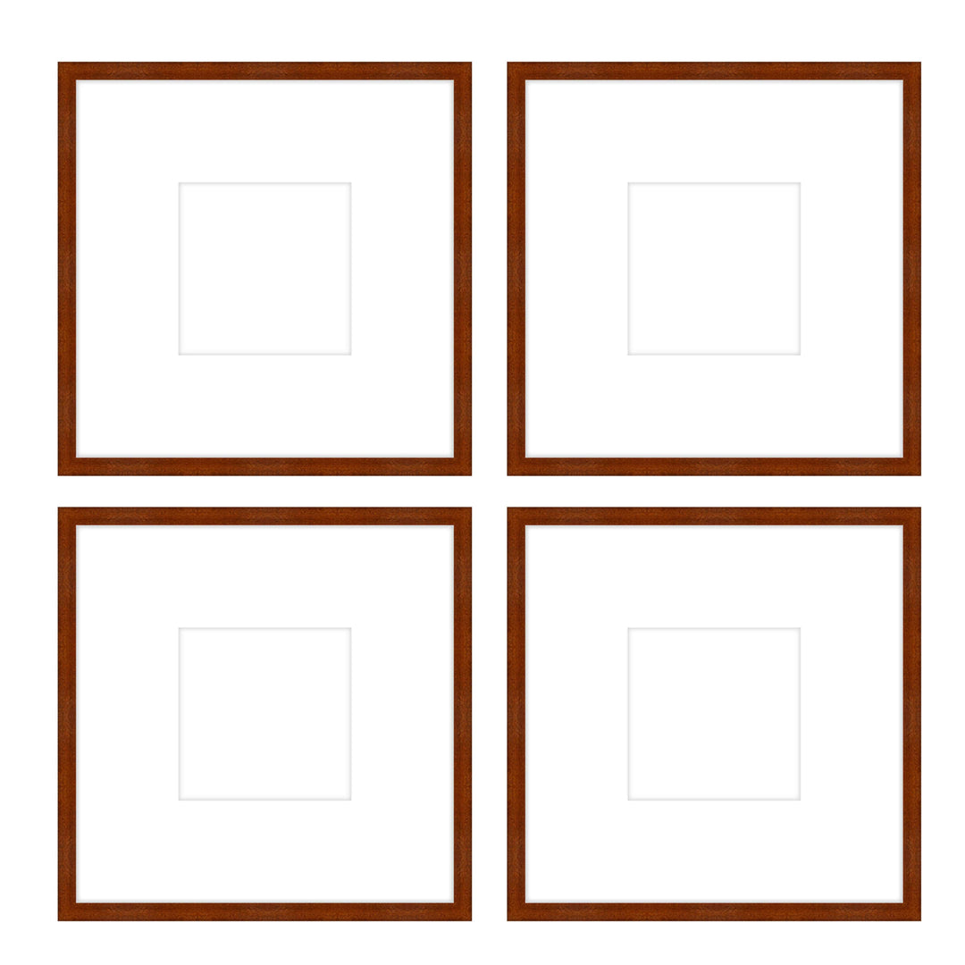 Gallery Wall - The Quads #Q203 Darby / Umber Gallery Walls Made Easy