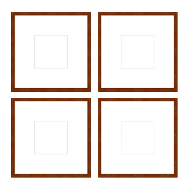 Gallery Wall - The Quads #Q203 Darby / Umber Gallery Walls Made Easy