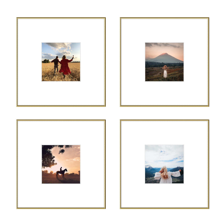 Gallery Wall - The Quads #Q203 Gallery Walls Made Easy