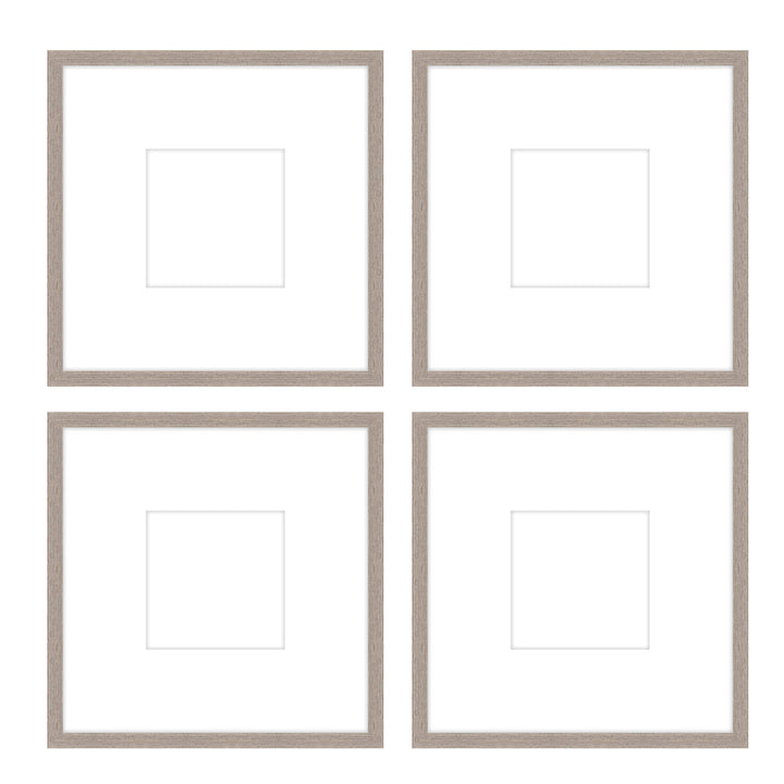Gallery Wall - The Quads #Q203 Jensen / Rustic Gray Gallery Walls Made Easy