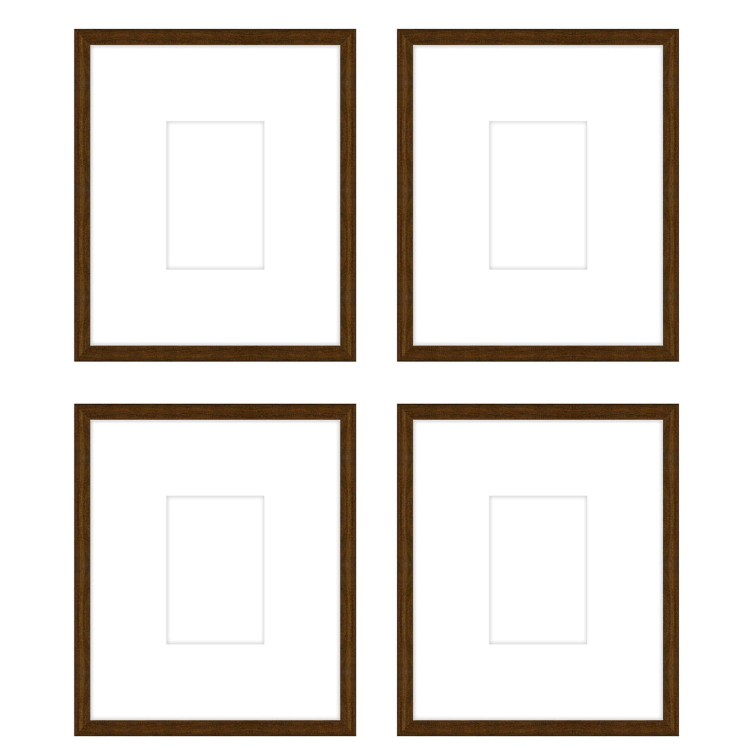 Gallery Wall -The Quads #Q204 Darby / Cocoa Gallery Walls Made Easy