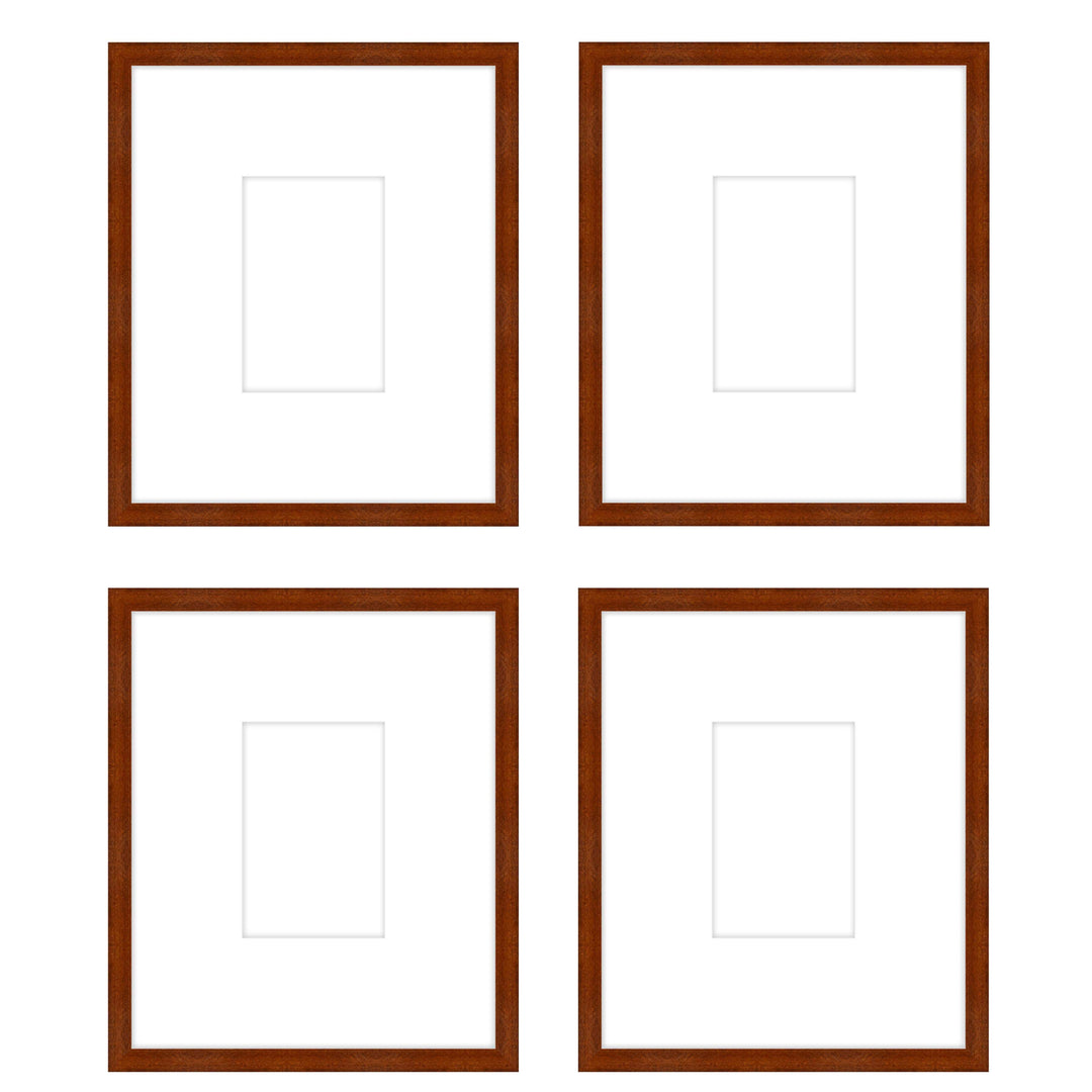 Gallery Wall -The Quads #Q204 Darby / Umber Gallery Walls Made Easy