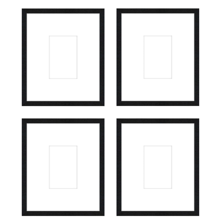 Gallery Wall -The Quads #Q204 Jensen / Black Grain Gallery Walls Made Easy