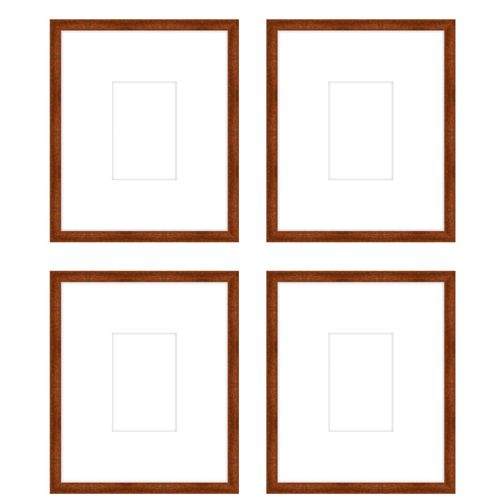 Gallery Wall -The Quads #Q204 Jensen / Russet Gallery Walls Made Easy