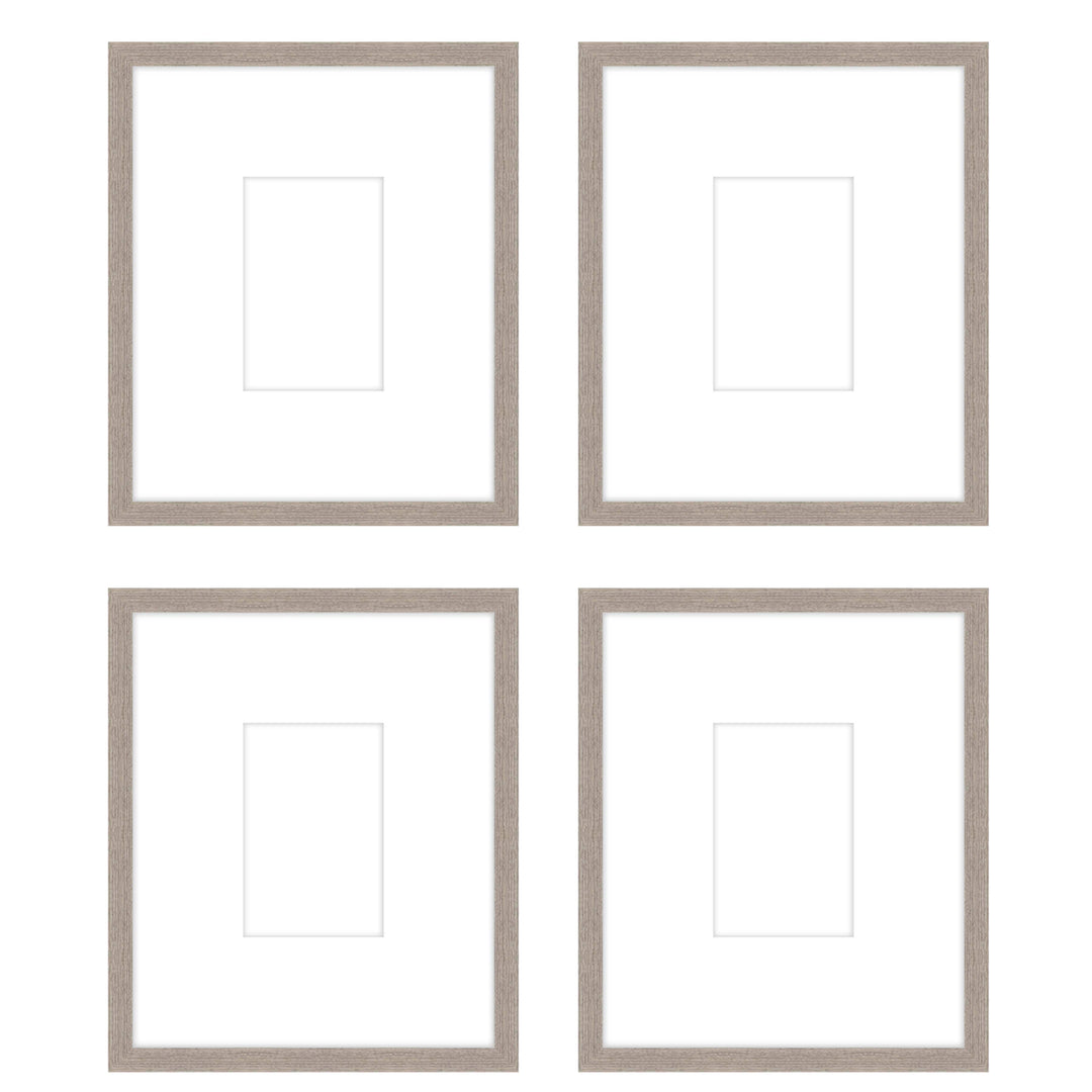 Gallery Wall -The Quads #Q204 Jensen / Rustic Gray Gallery Walls Made Easy