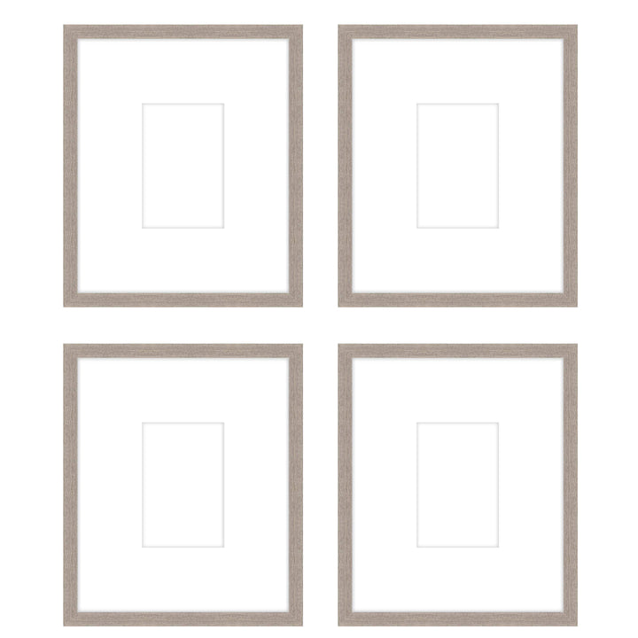 Gallery Wall -The Quads #Q204 Jensen / Rustic Gray Gallery Walls Made Easy