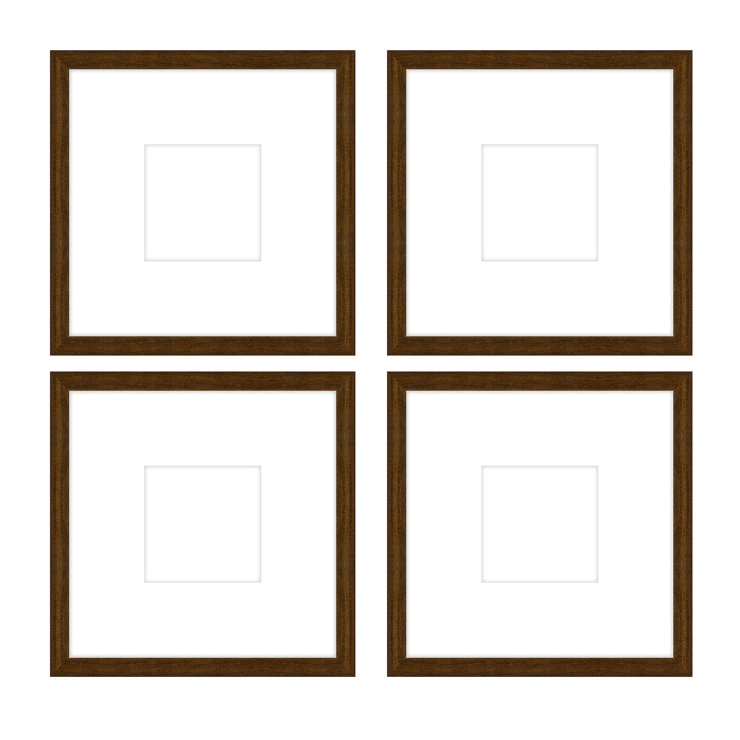 Gallery Wall - The Quads #Q205 Darby / Cocoa Gallery Walls Made Easy