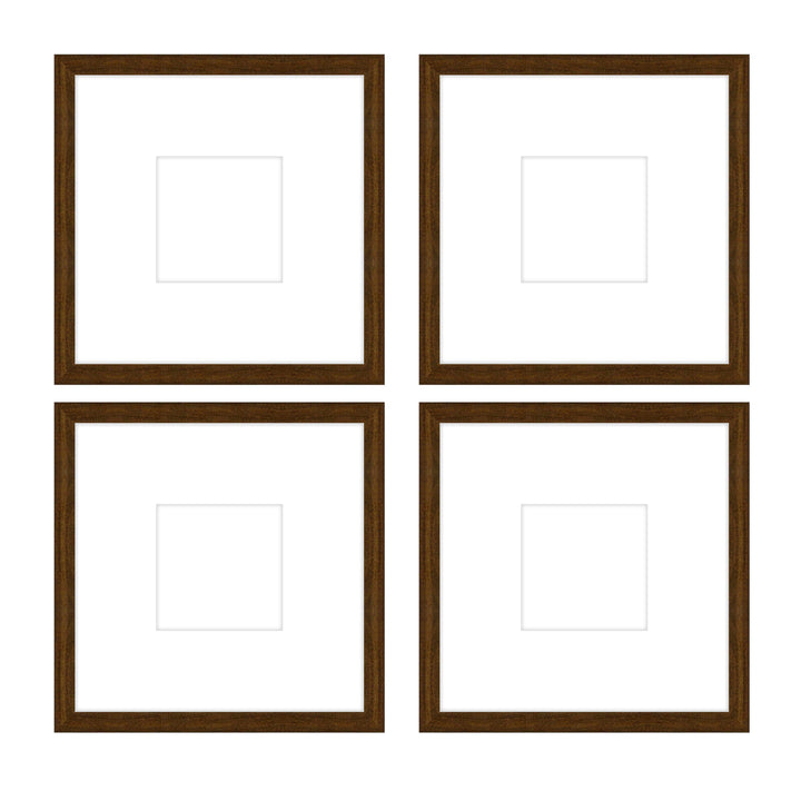 Gallery Wall - The Quads #Q205 Darby / Cocoa Gallery Walls Made Easy