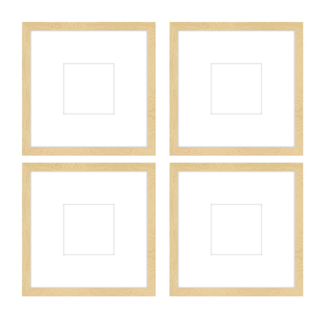 Gallery Wall - The Quads #Q205 Darby / Sand Gallery Walls Made Easy