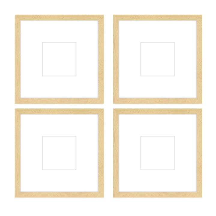 Gallery Wall - The Quads #Q205 Darby / Sand Gallery Walls Made Easy
