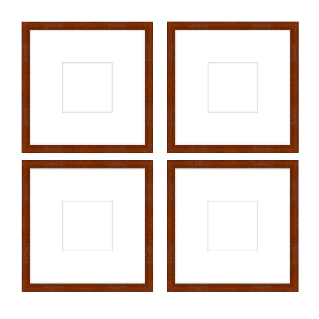 Gallery Wall - The Quads #Q205 Darby / Umber Gallery Walls Made Easy