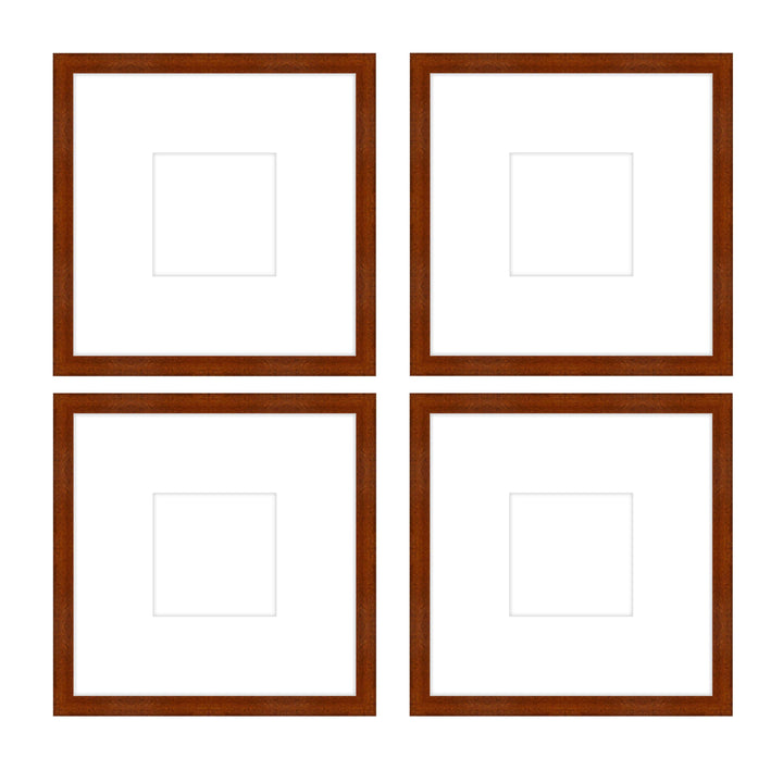Gallery Wall - The Quads #Q205 Darby / Umber Gallery Walls Made Easy