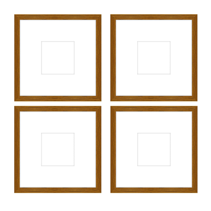 Gallery Wall - The Quads #Q205 Jensen / Hazel Gallery Walls Made Easy