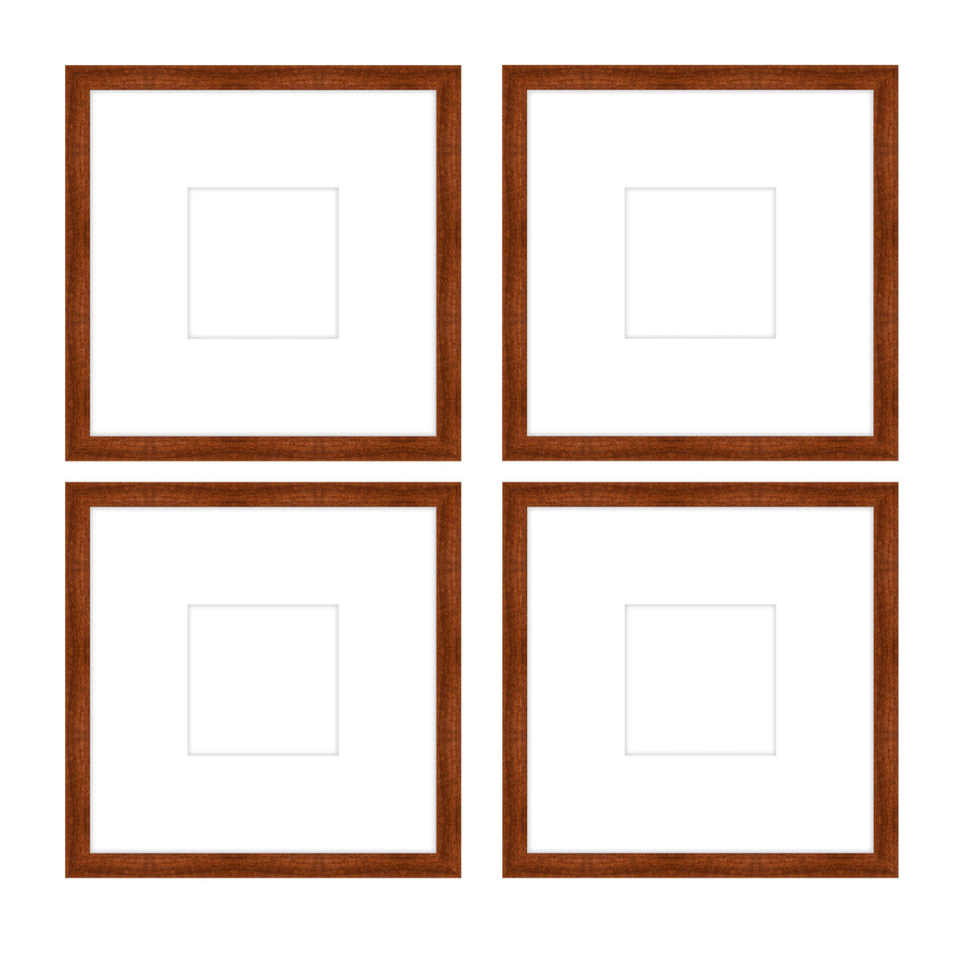Gallery Wall - The Quads #Q205 Jensen / Russet Gallery Walls Made Easy