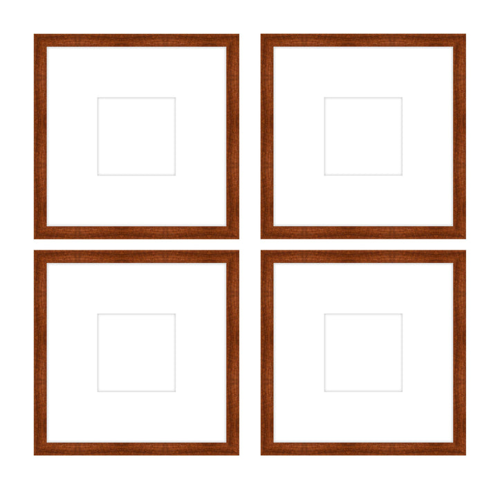 Gallery Wall - The Quads #Q205 Jensen / Russet Gallery Walls Made Easy