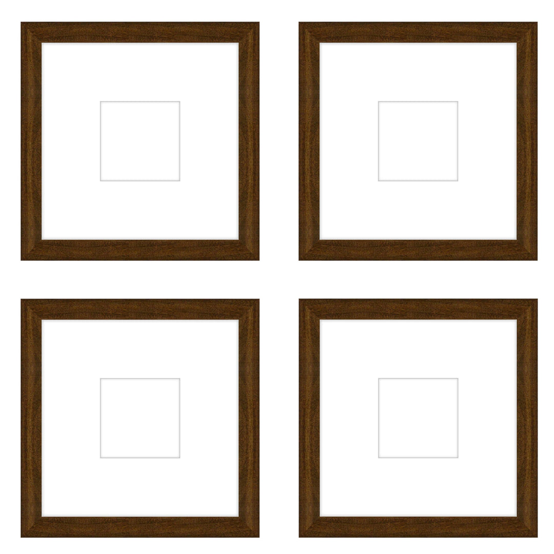Gallery Wall - The Quads #Q206 Darby / Cocoa Gallery Walls Made Easy