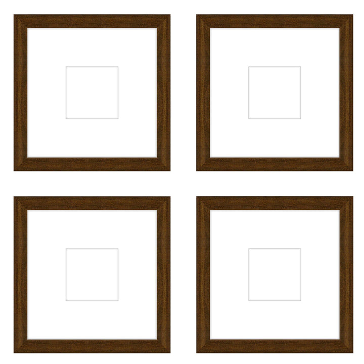 Gallery Wall - The Quads #Q206 Darby / Cocoa Gallery Walls Made Easy