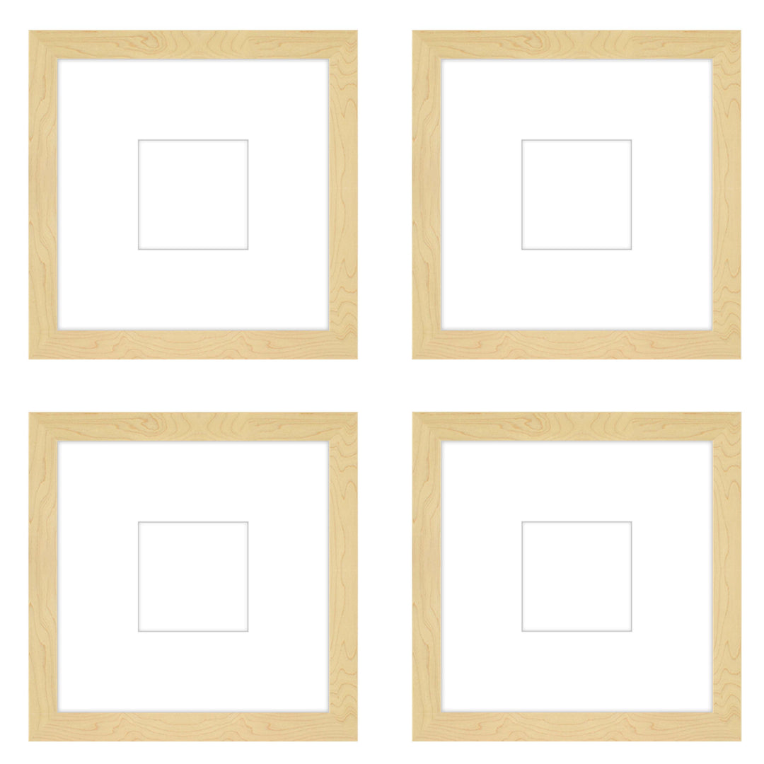 Gallery Wall - The Quads #Q206 Darby / Sand Gallery Walls Made Easy