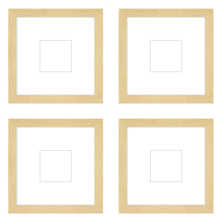 Gallery Wall - The Quads #Q206 Darby / Sand Gallery Walls Made Easy