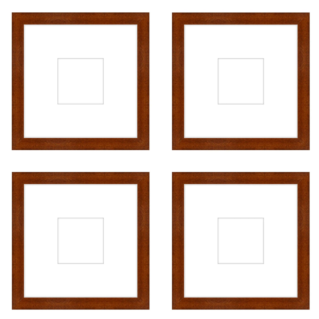 Gallery Wall - The Quads #Q206 Darby / Umber Gallery Walls Made Easy